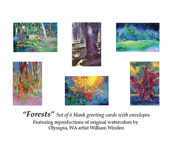 "Forests" Card Set - William Winden